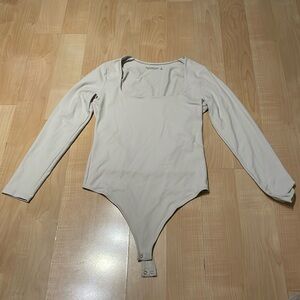 Abercrombie cream bodysuit